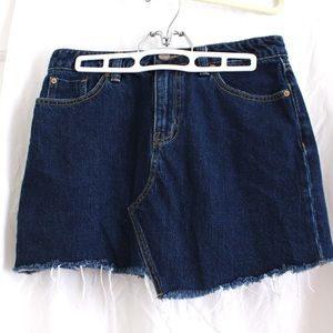 BDG Asymmetrical Denim Skirt